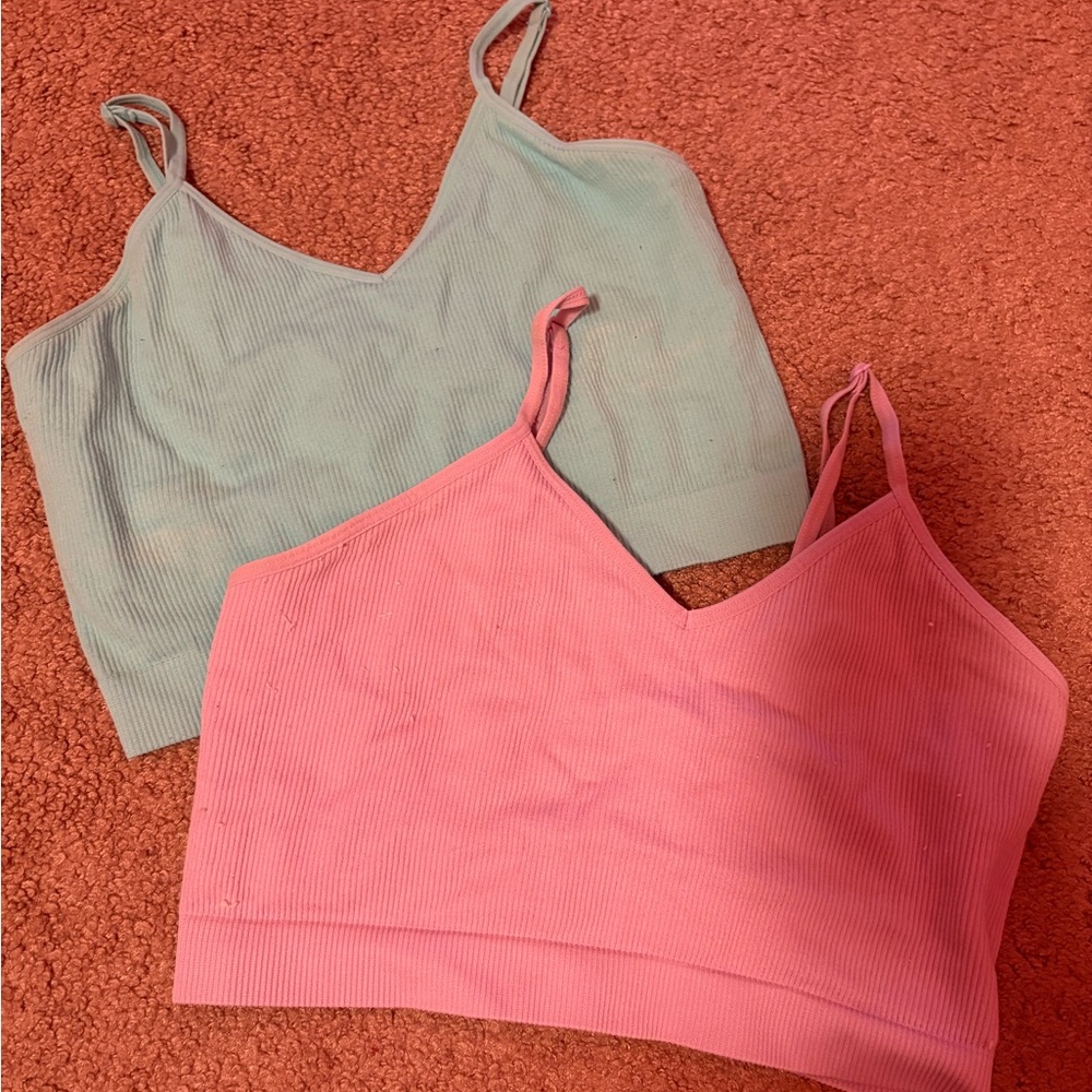 Primark Light Purple Ribbed Top